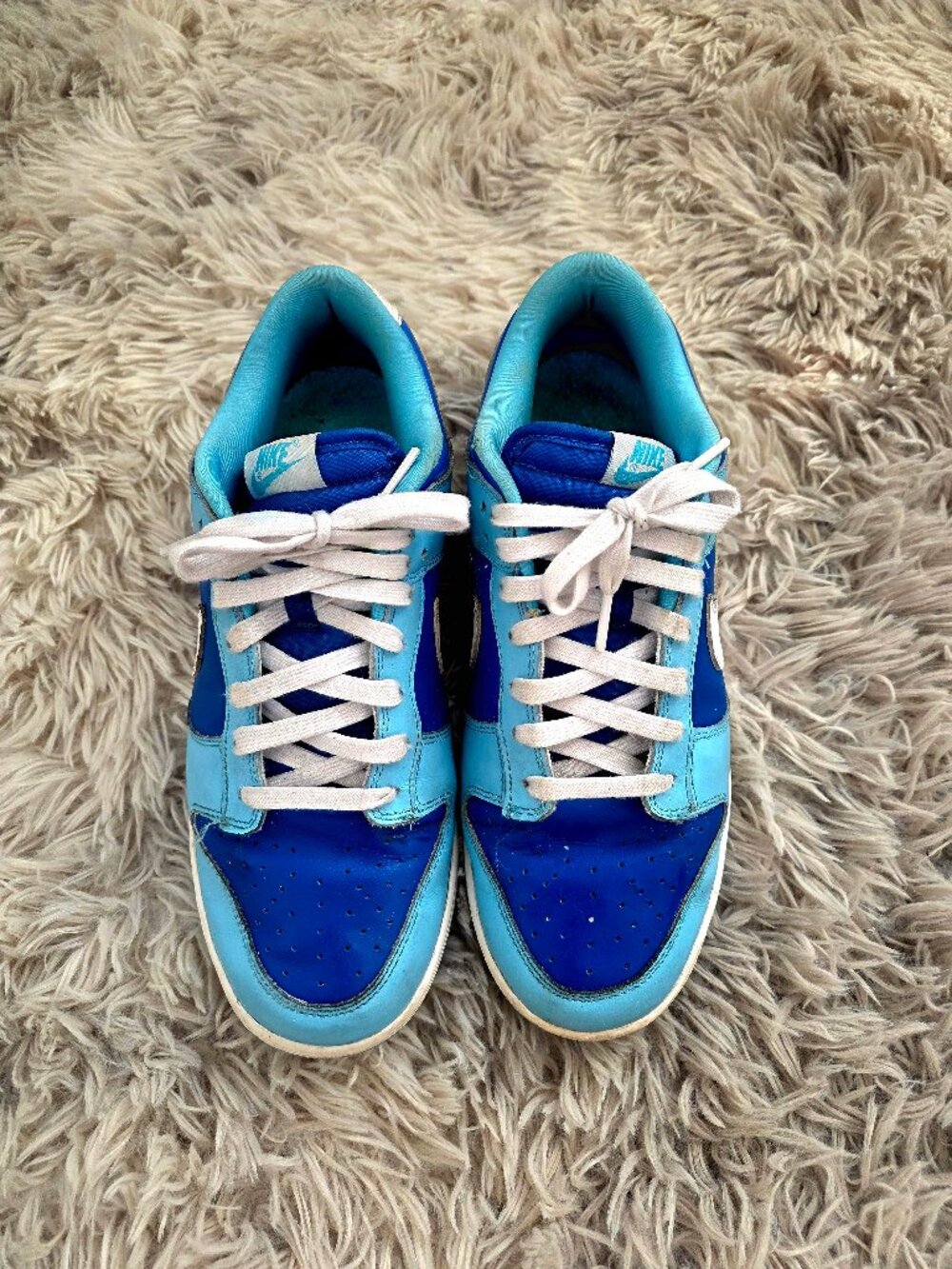 Nike Dunk Low Retro QS Argon (2022) Blue White Sneakers Size 9.5